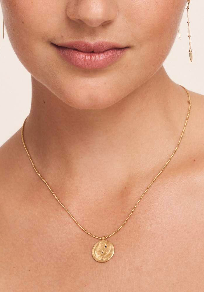 SHOP TEMPLE OF THE SUN Celeste Necklace Gold