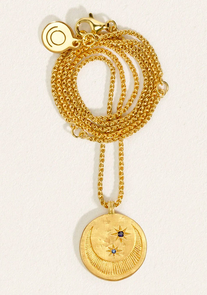 SHOP TEMPLE OF THE SUN Celeste Necklace Gold