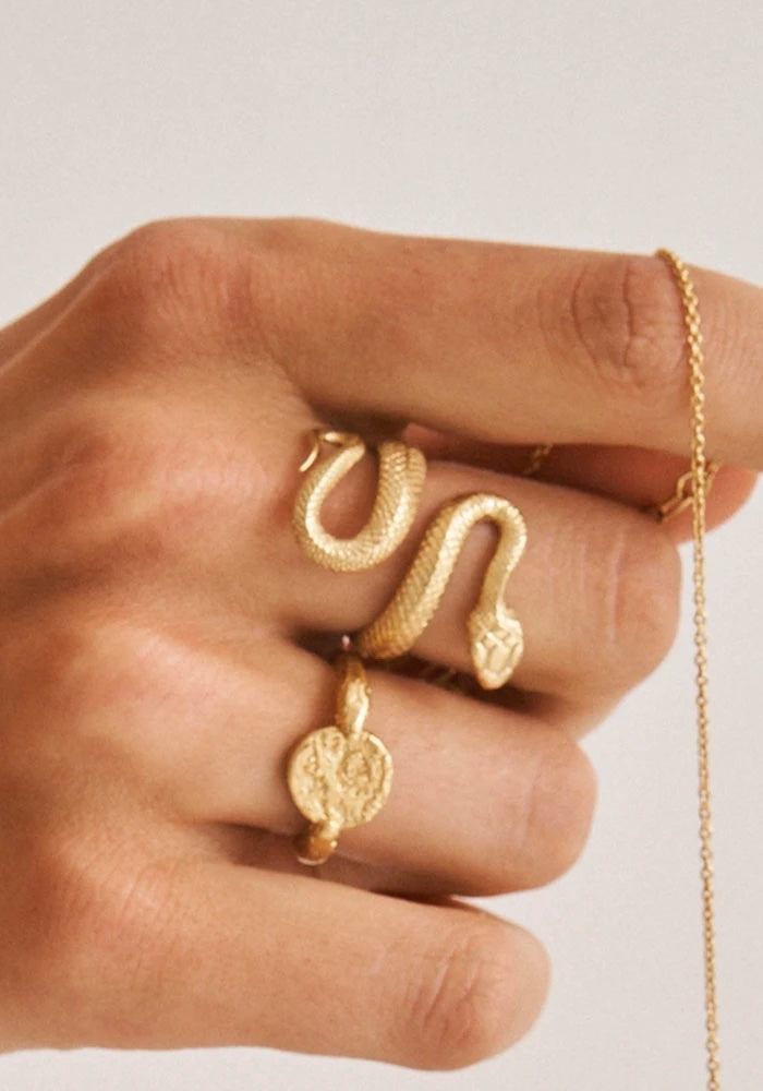 Serpent Ring Gold