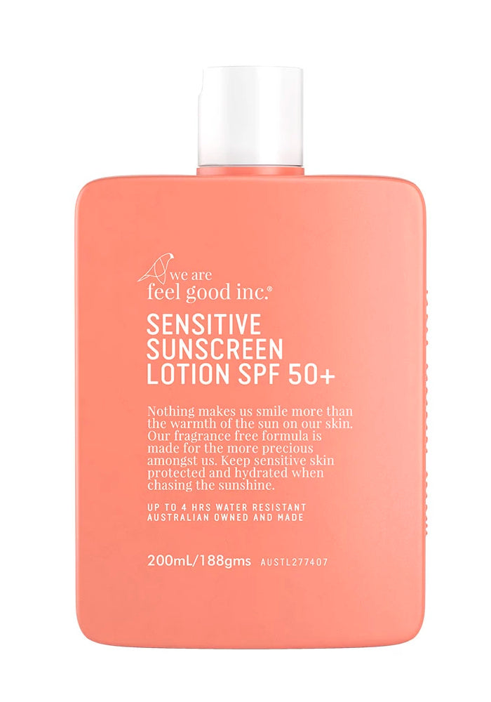 WE ARE FEEL GOOD INC. Sensitive Sunscreen Lotion SPF 50+ - 200ml
