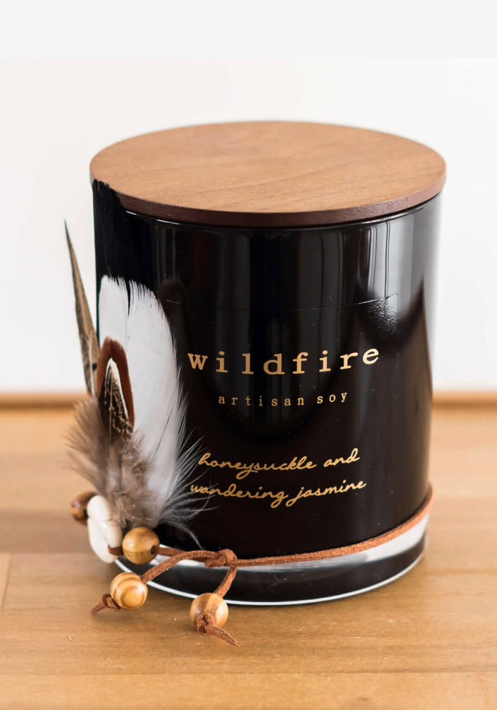 wildfire gorgeous green tea and ginger Soy Candle
